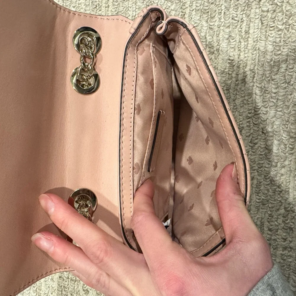 Kate Spade Pink Quilted Shoulder Bag - Picture 6 of 8